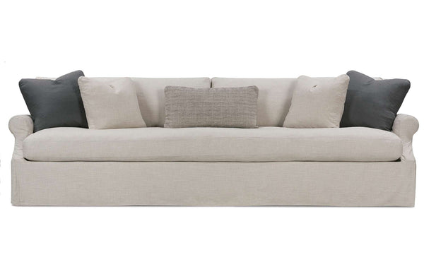 Calista Hand-Crafted Oversized Slipcovered Sofa