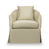Image of Chandra "Quick Ship" Slipcovered **Swivel/Glider** Accent Chair