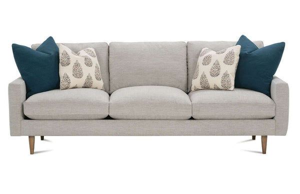 Deidre 92 Inch "Designer Style" Contemporary Upholstered Large Modern Sofa