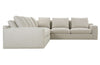 Image of Elena Modern Sectional With Seat Level Ottoman