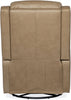 Image of Gabriel Hearthstone Leather "Quick Ship" Swivel/Glider Small Scale Recliner