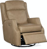 Image of Gabriel Hearthstone Leather "Quick Ship" Swivel/Glider Small Scale Recliner