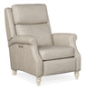 Image of Harvey Dove Leather Dual Power "Quick Ship" Transitional Recliner