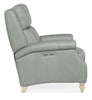 Image of Harvey Oyster Leather Dual Power "Quick Ship" Transitional Recliner
