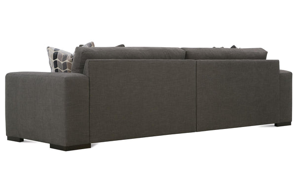 Hilda 96 Inch "Designer Style" Large Track Arm Bench Seat Sofa