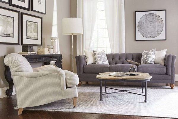 Isadore Tufted Back Fabric Sofa Group
