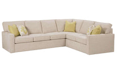 Jennifer "Designer Style" Fabric Upholstered Sectional Sofa