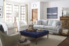 Image of Kristen Fabric English Arm Pillow Back Loveseat