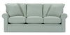 Image of Kyle 84 Inch Queen Size Convertible Sleeper Sofa with Rolled Arms
