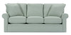Image of Kyle 84 Inch Queen Size Convertible Sleeper Sofa with Rolled Arms