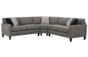 Nicole "Designer Style" Fabric Upholstered Modular Sectional