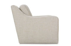 Shari Contemporary 360 Degree Fabric Swivel Accent Chair