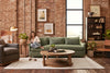 Image of Shauna 85, 98 or 110 Inch Oversized Bench Seat Sofa