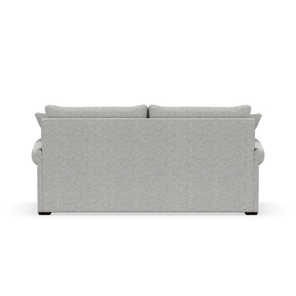Winona I 94 Inch Fabric Single Bench Seat Roll Arm Sofa