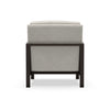 Image of Zara Fabric Chair With Burnished Umber Metal Frame