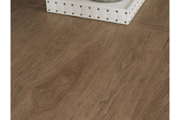 Aberdeen 7 Piece Antique White Trestle Table Dining Set With Ladder Back Chairs - Club Furniture