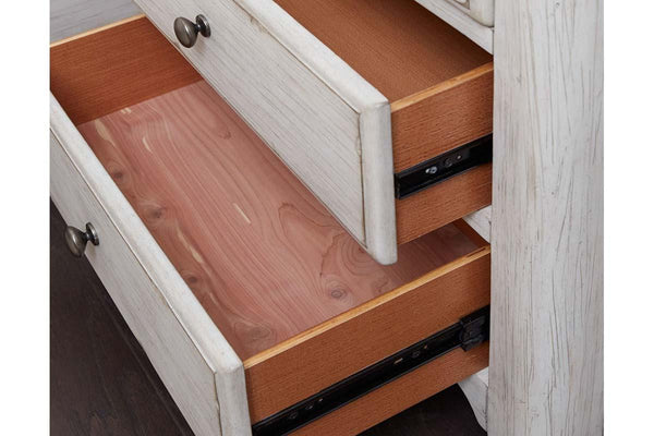 Aberdeen Queen Or King Antique White Low Poster Bed "Create Your Own Bedroom" Collection - Club Furniture