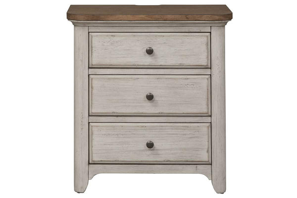 Aberdeen Queen Or King Antique White Low Poster Bed "Create Your Own Bedroom" Collection - Club Furniture