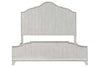 Image of Aberdeen Queen Or King Antique White Panel Bed "Create Your Own Bedroom" Collection - Club Furniture