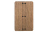 Image of Aberdeen Distressed Antique White Cedar Lined Storage Coffee Table With Chestnut Top - Club Furniture