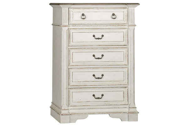 Adair Traditional Antique White Bedroom Collection