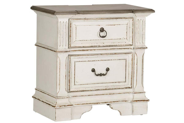 Adair Traditional Antique White Bedroom Collection