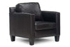 Image of Alex "Designer Style" Leather Sofa Set