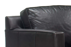 Alex Track Arm Leather Club Chair