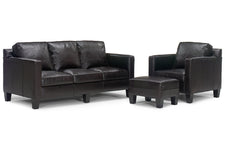 Alex "Designer Style" Leather Sofa Set