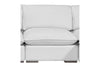 Image of Anna Envelope Welt Fabric Armless Chair