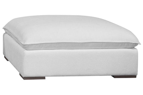 Anna Envelope Welt Fabric Ottoman