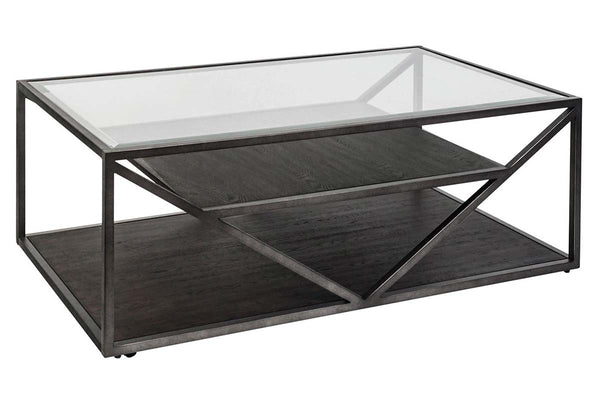 Archer Metal, Wood And Glass Occasional Table Collection