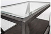 Image of Archer Metal, Wood And Glass Occasional Table Collection