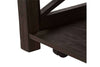Image of Ardley Transitional Open Storage Coffee Table With Charcoal Base And Two Tone Ash Top