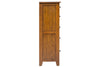 Image of Atkins Mission Style Queen Or King Wood Sleigh Bed "Create Your Own Bedroom" Collection
