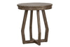 Image of Barnes Gray Washed Transitional Occasional Table Collection