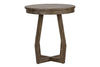 Image of Barnes Gray Washed Transitional Occasional Table Collection