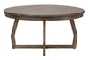 Image of Barnes Gray Washed Transitional Occasional Table Collection