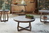 Image of Barnes Gray Washed Transitional Occasional Table Collection