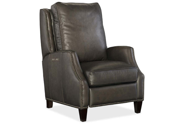 Barry Castle Dual Power "Quick Ship" Leather Recliner