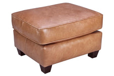 Baxter Leather Ottoman