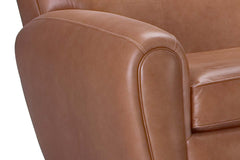 Baxter Full Size Leather Sofa Sleeper