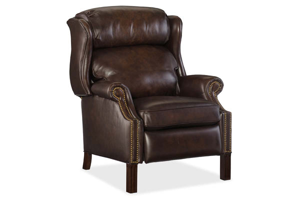 Bayer Vortex Leather "Quick Ship" Recliner - OUT OF STOCK UNTIL 9/30/23
