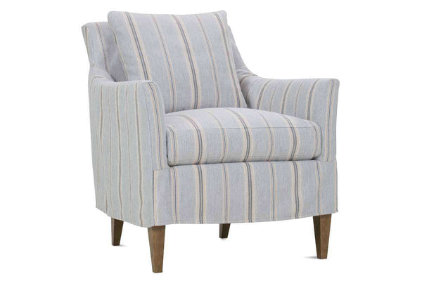 Becky Slipcovered Wing Arm Accent Chair
