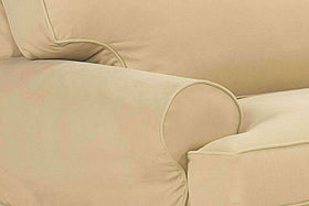 Bella 84 Inch Slipcover Queen Sleeper Sofa
