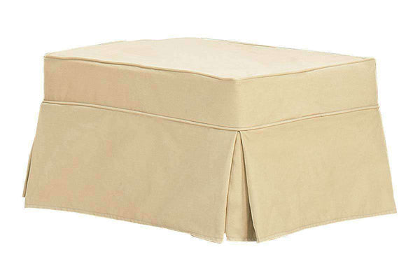 Bella Slipcover Ottoman