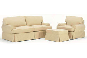 Bella Slipcover Sofa Set - Club Furniture