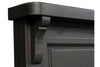 Image of Branson II Queen Or King Chalkboard Black Panel Bed "Create Your Own Bedroom" Collection