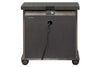Image of Branson II Queen Or King Chalkboard Black Panel Bed "Create Your Own Bedroom" Collection