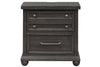 Image of Branson II Queen Or King Chalkboard Black Panel Bed "Create Your Own Bedroom" Collection